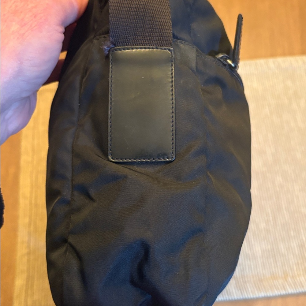 Prada Black Nylon Messenger Bag - Picture 5 of 10